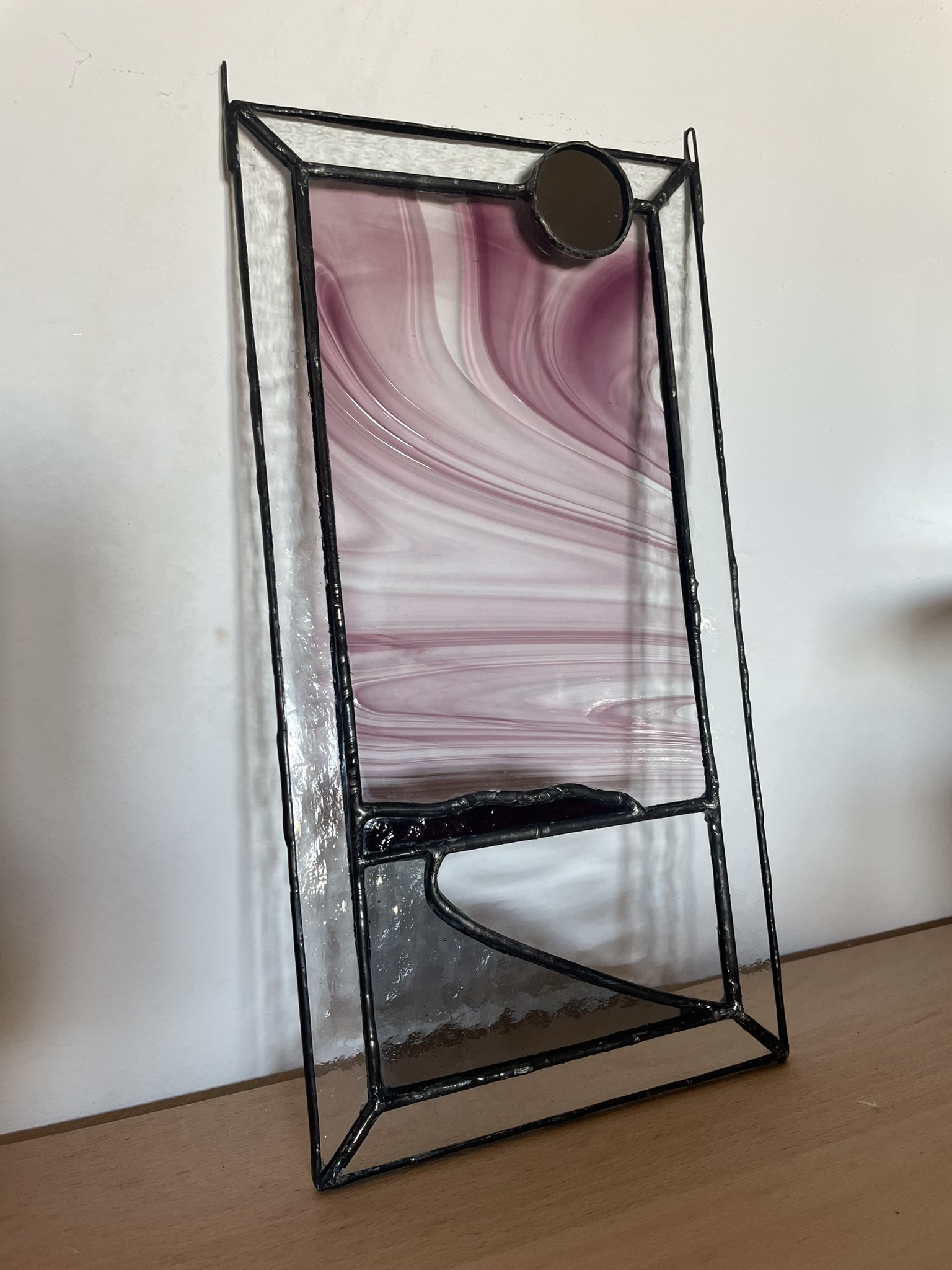 Farbenfrohes Glasfenster